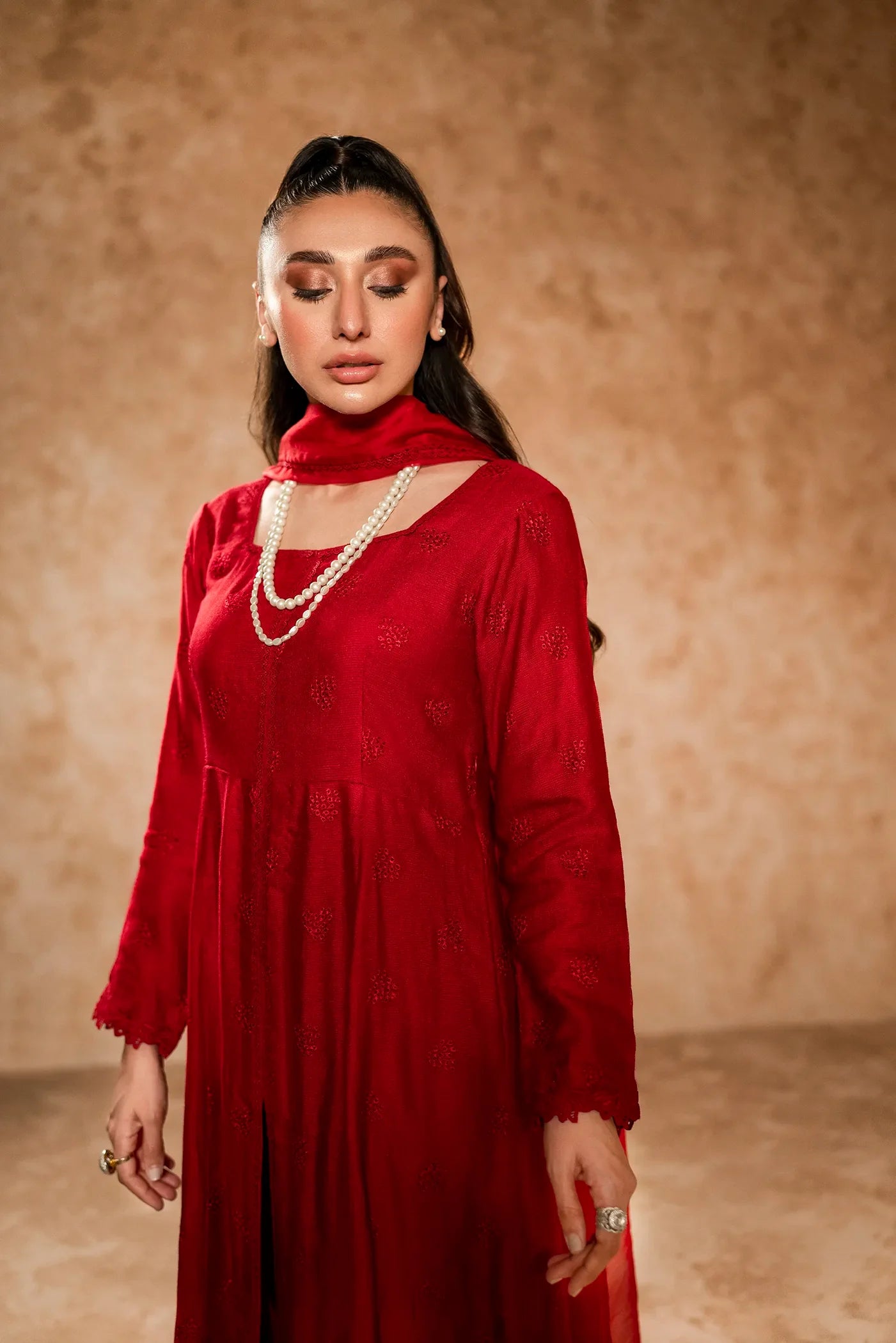 Serena 3 Piece Stitched - Javeria Zoa