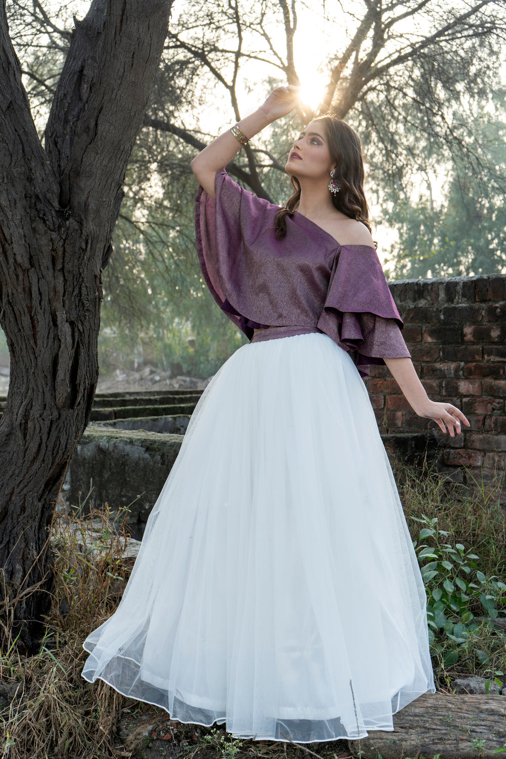 Net Skirt with Top - SYAH