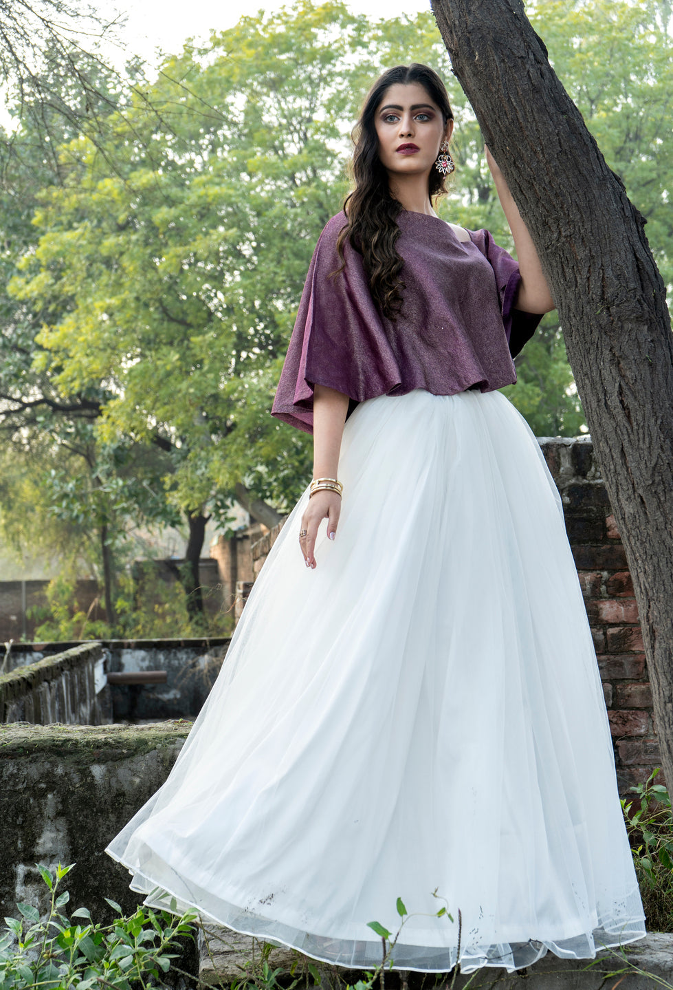 Net Skirt with Top - SYAH