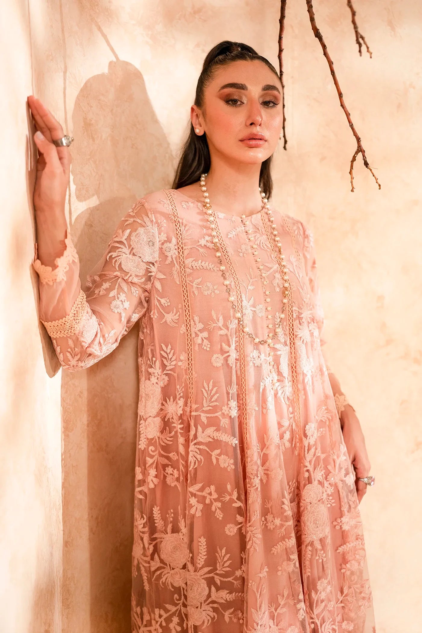 Elaine 3 Piece Stitched - Javeria Zoa
