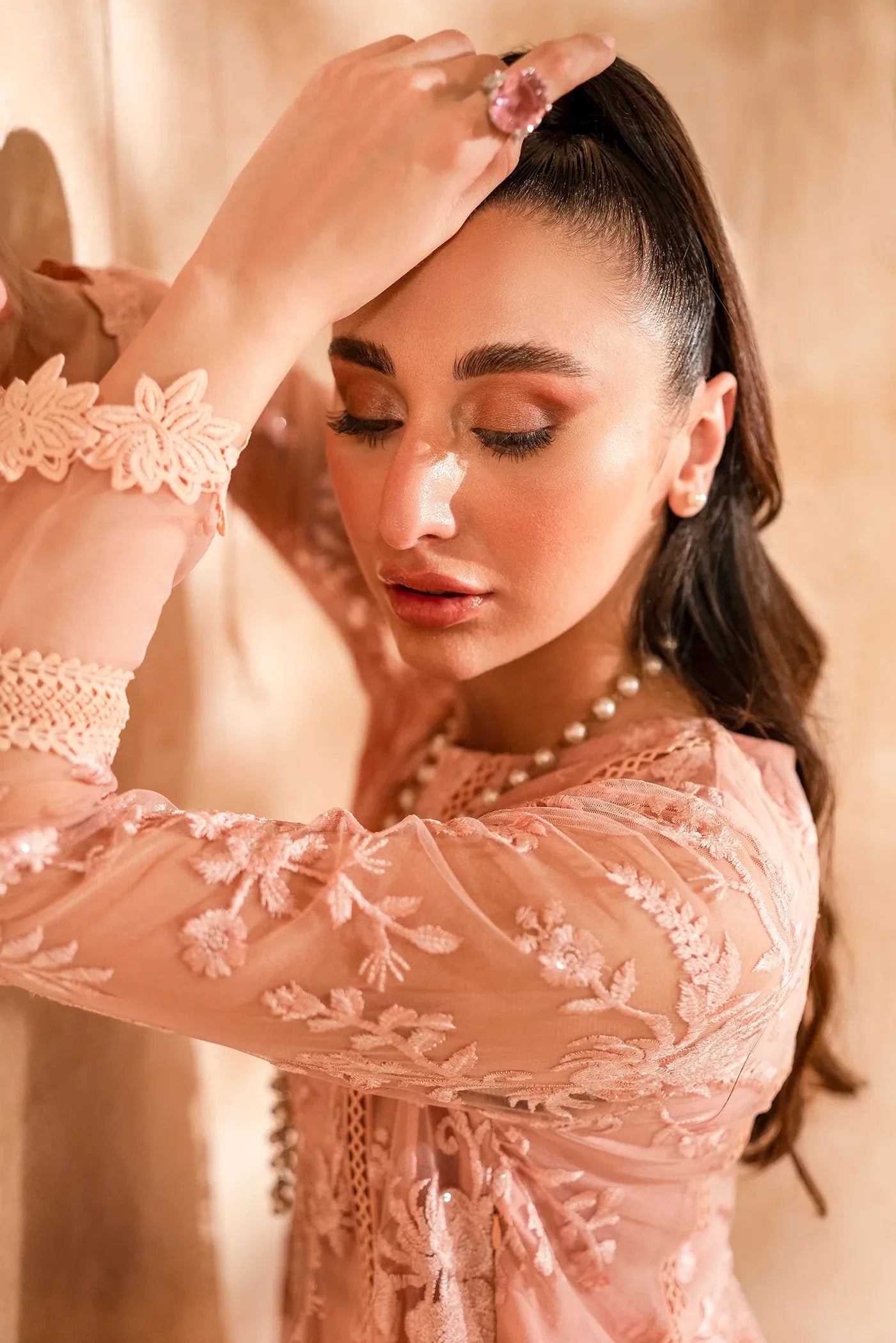 Elaine 3 Piece Stitched - Javeria Zoa
