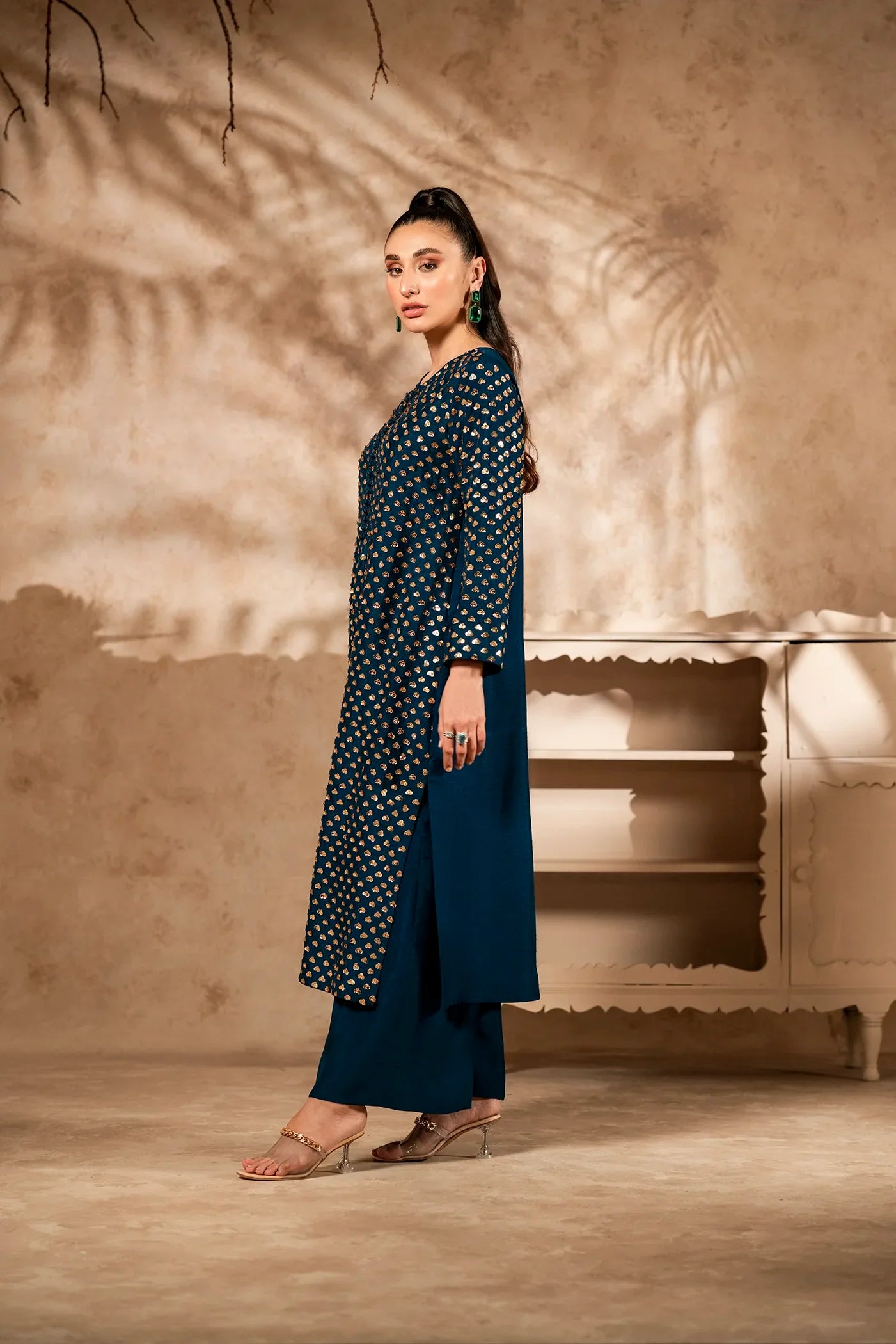 Jane 3 Piece Stitched - Javeria Zoa