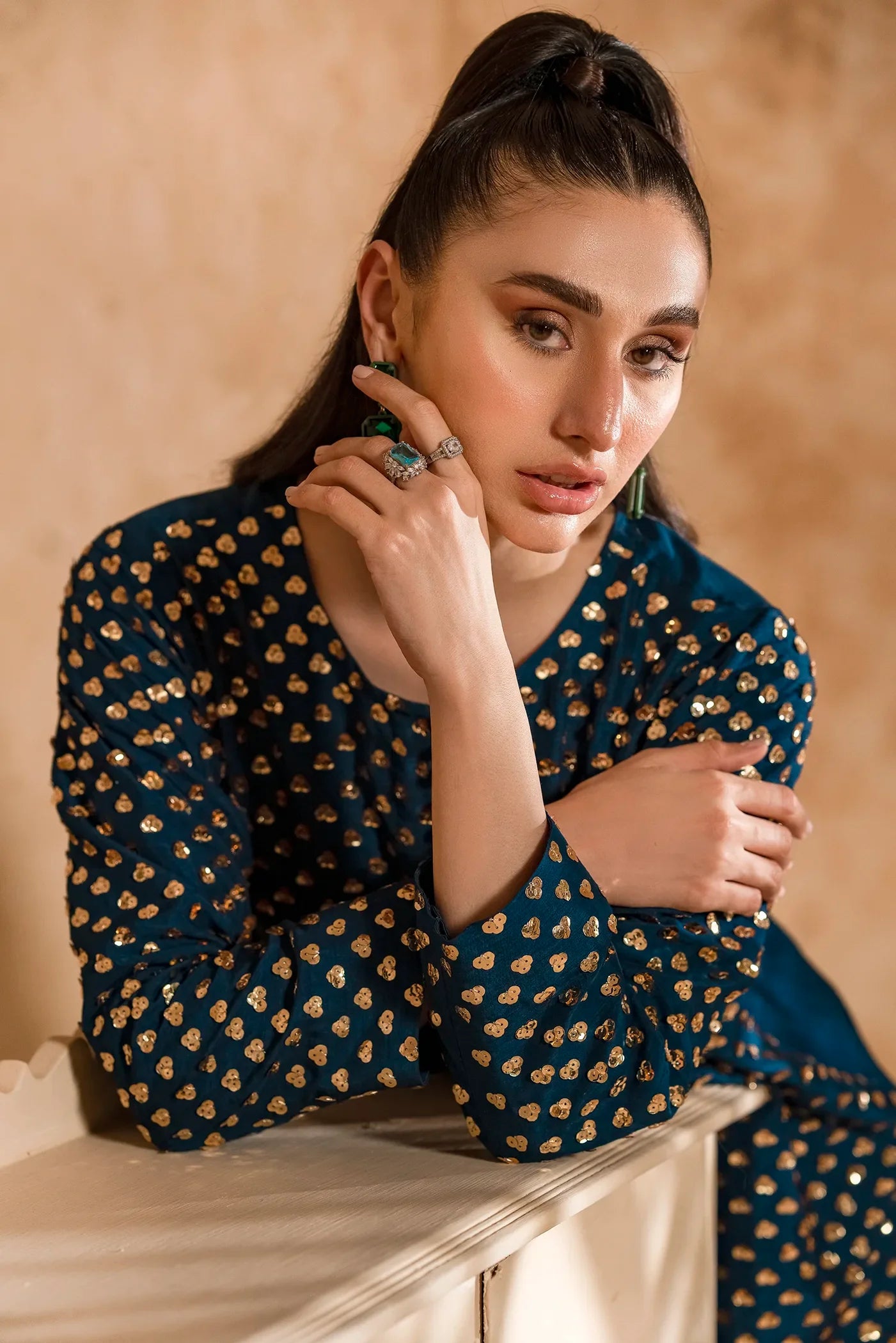 Jane 3 Piece Stitched - Javeria Zoa