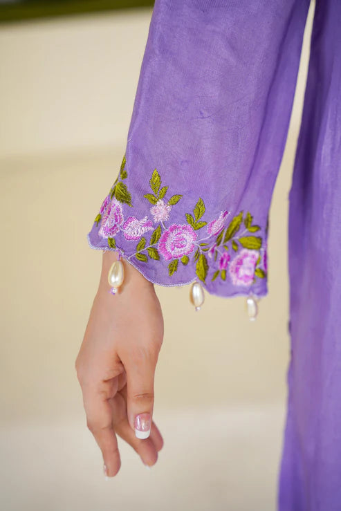 Purple Horizon - Silk Japanese - Jaanib
