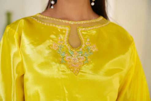 Citrine Grace - Silk Chamki - Jaanib