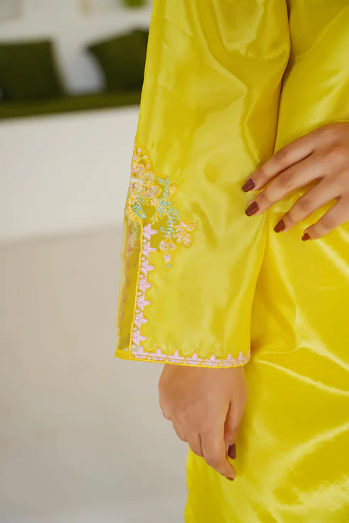 Citrine Grace - Silk Chamki - Jaanib