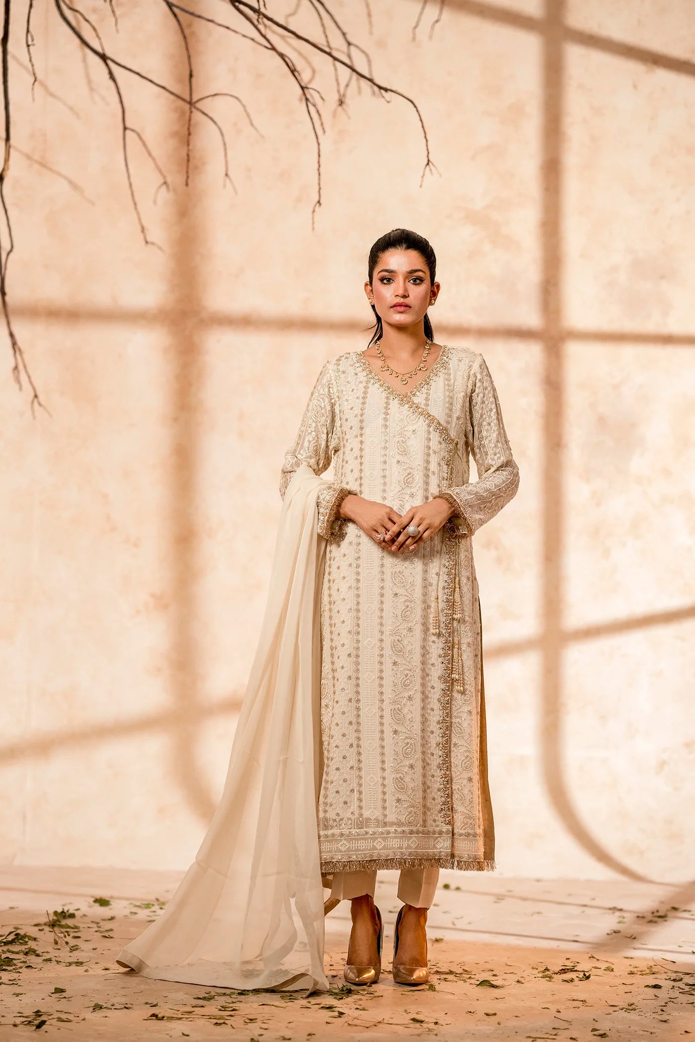 Hana 3 Piece Stitched - Javeria Zoa