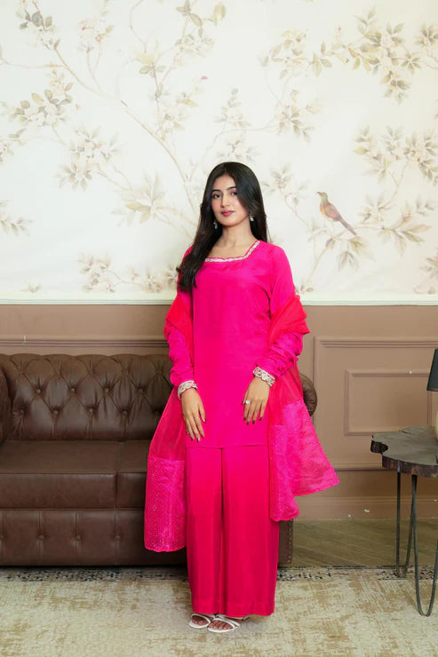 Rosette Blush - Silk Japanese - Jaanib