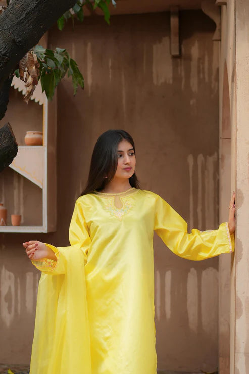 Citrine Grace - Silk Chamki - Jaanib