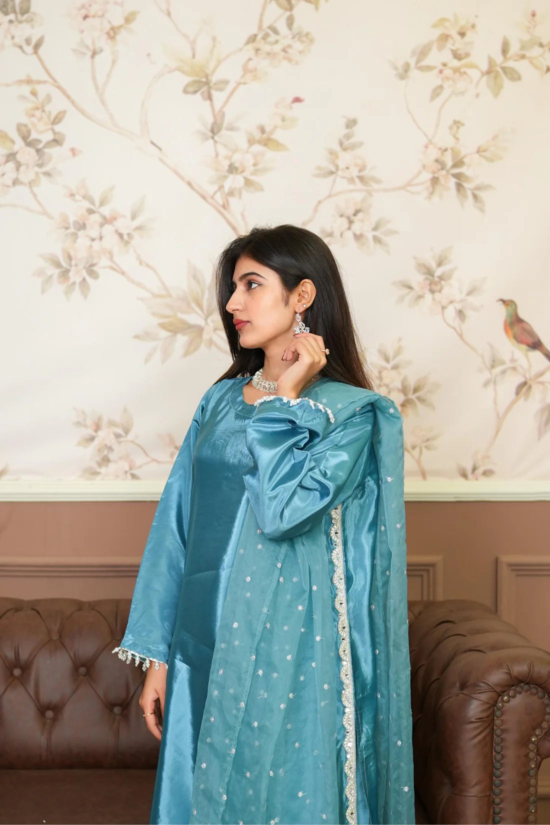 Blue Mirage - Silk Chamki - Jaanib