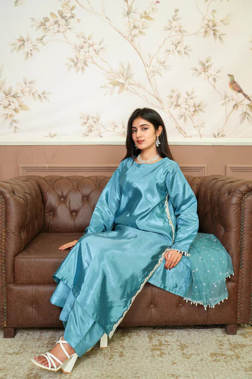 Blue Mirage - Silk Chamki - Jaanib