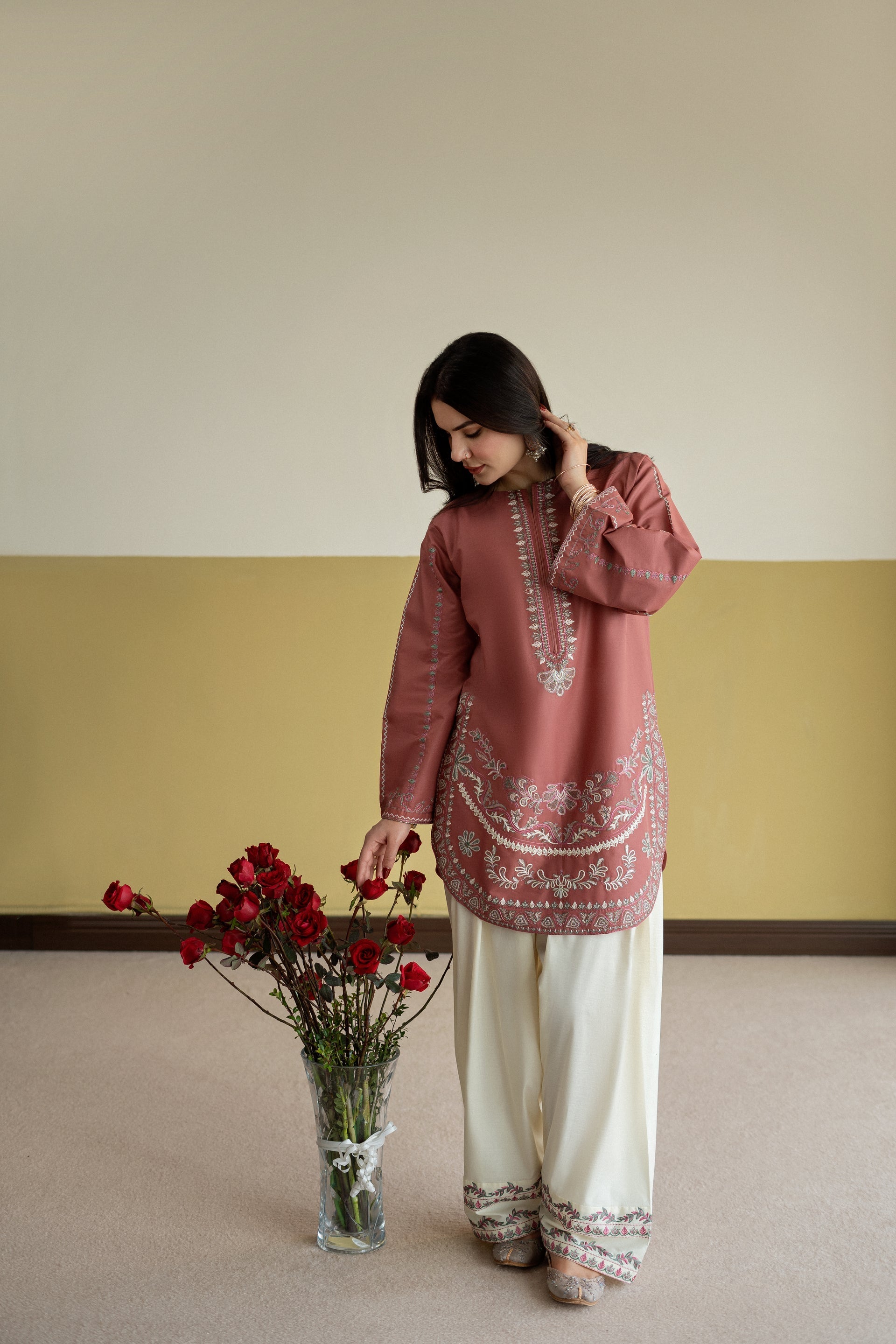 ZAARIF - COTTON 2 PC EMB - Tawakal Closet