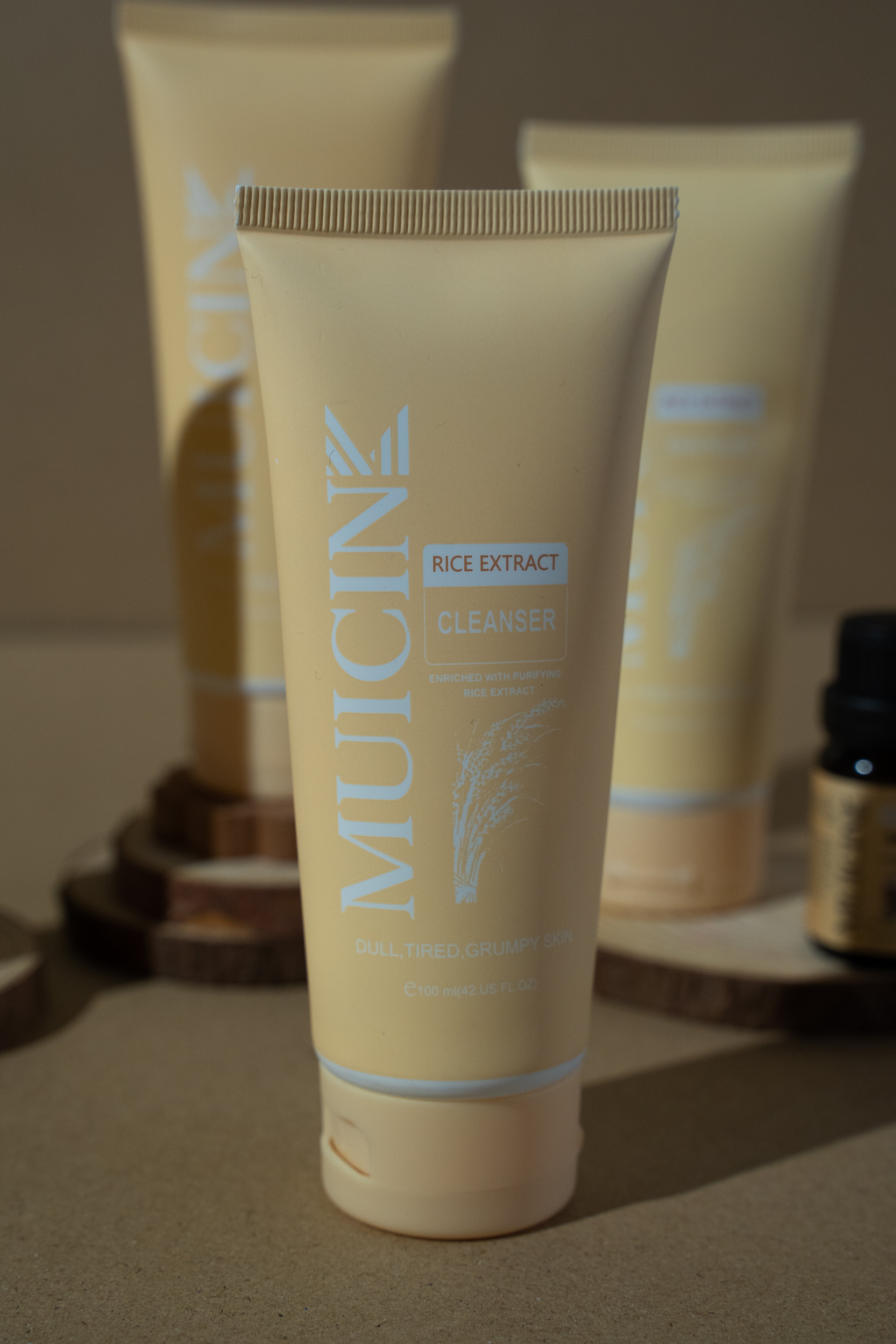 Rice Extract Light & Bright Facial Kit - Muicin