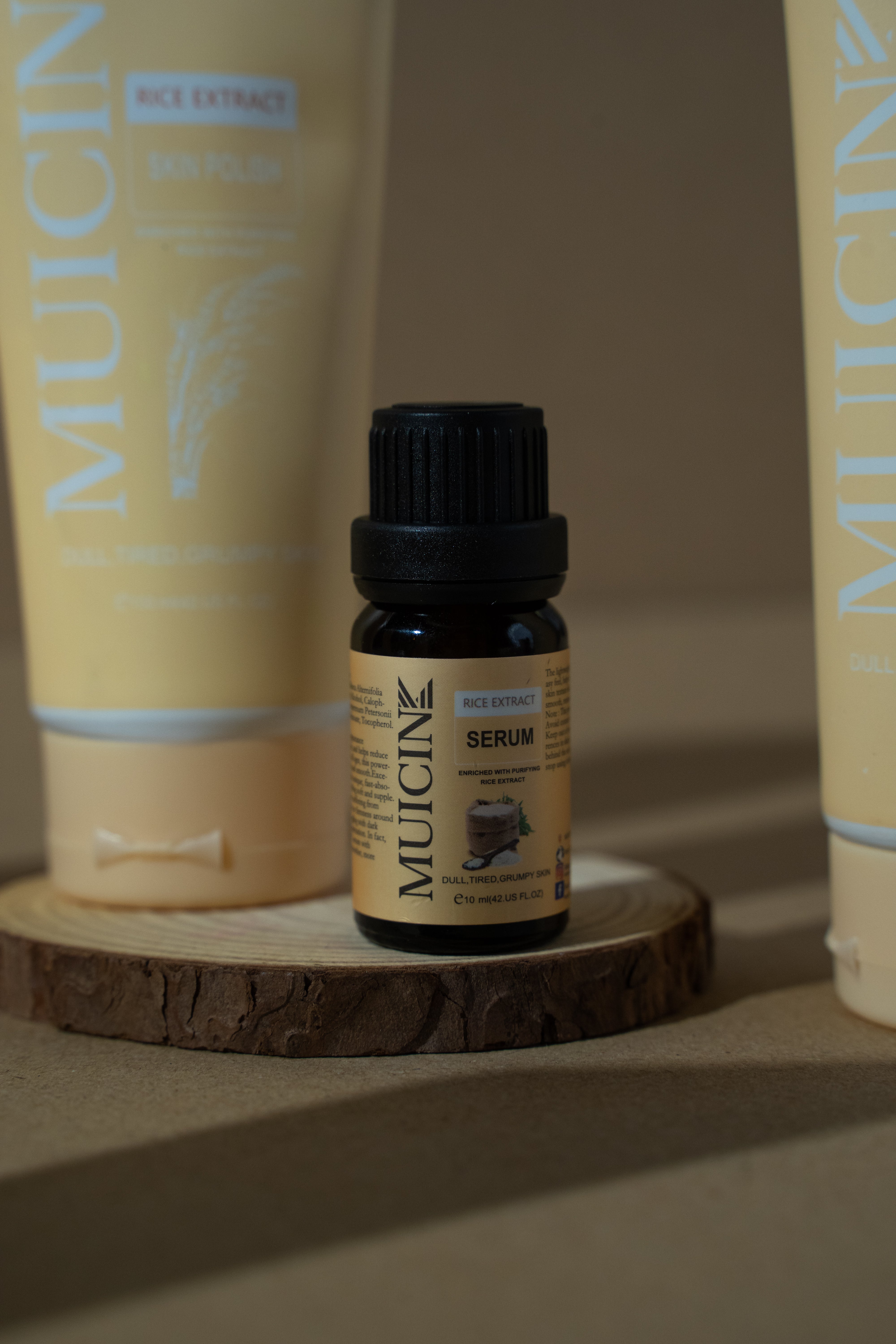 Rice Extract Light & Bright Facial Kit - Muicin