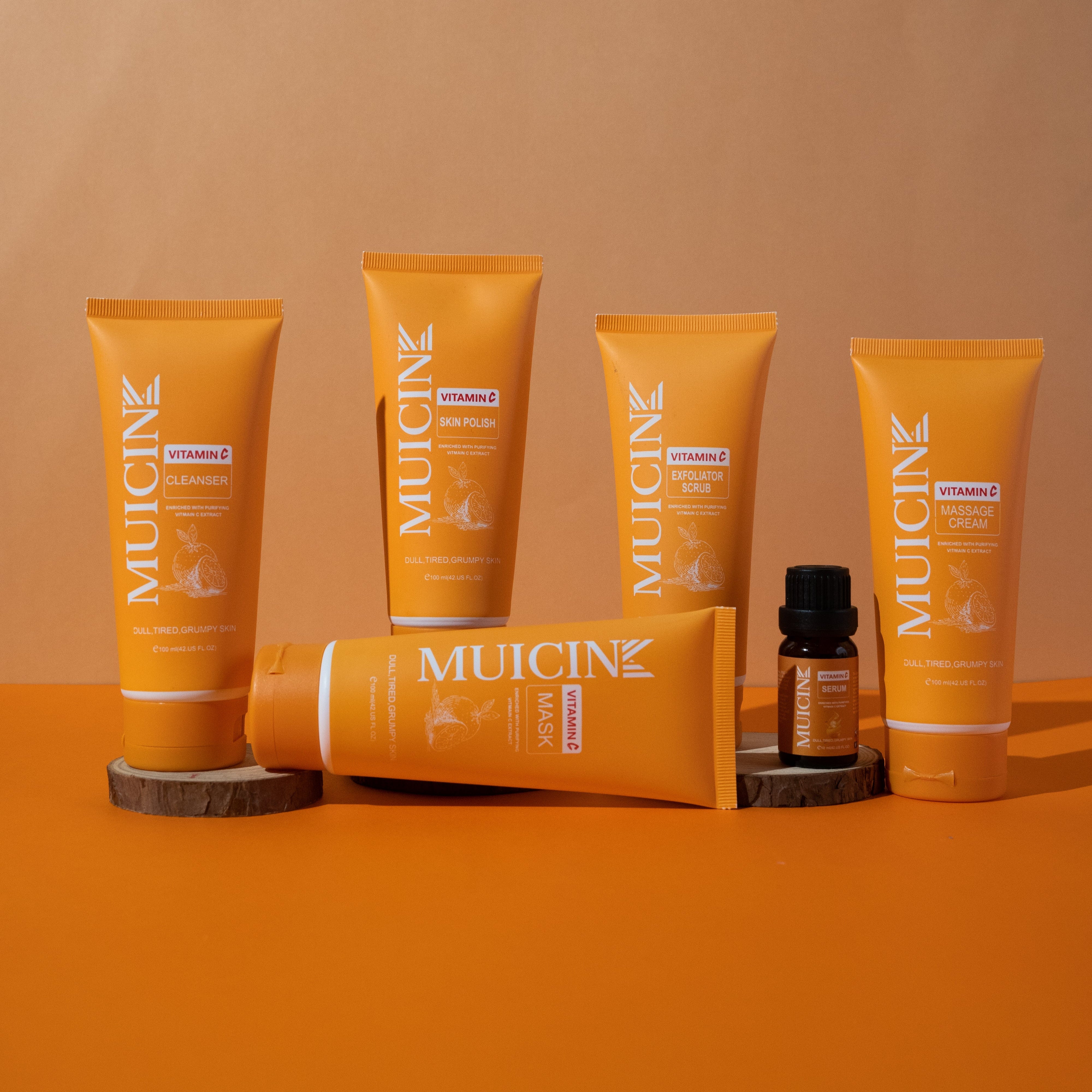 Vitamin C Go & Glow Facial Kit - Muicin