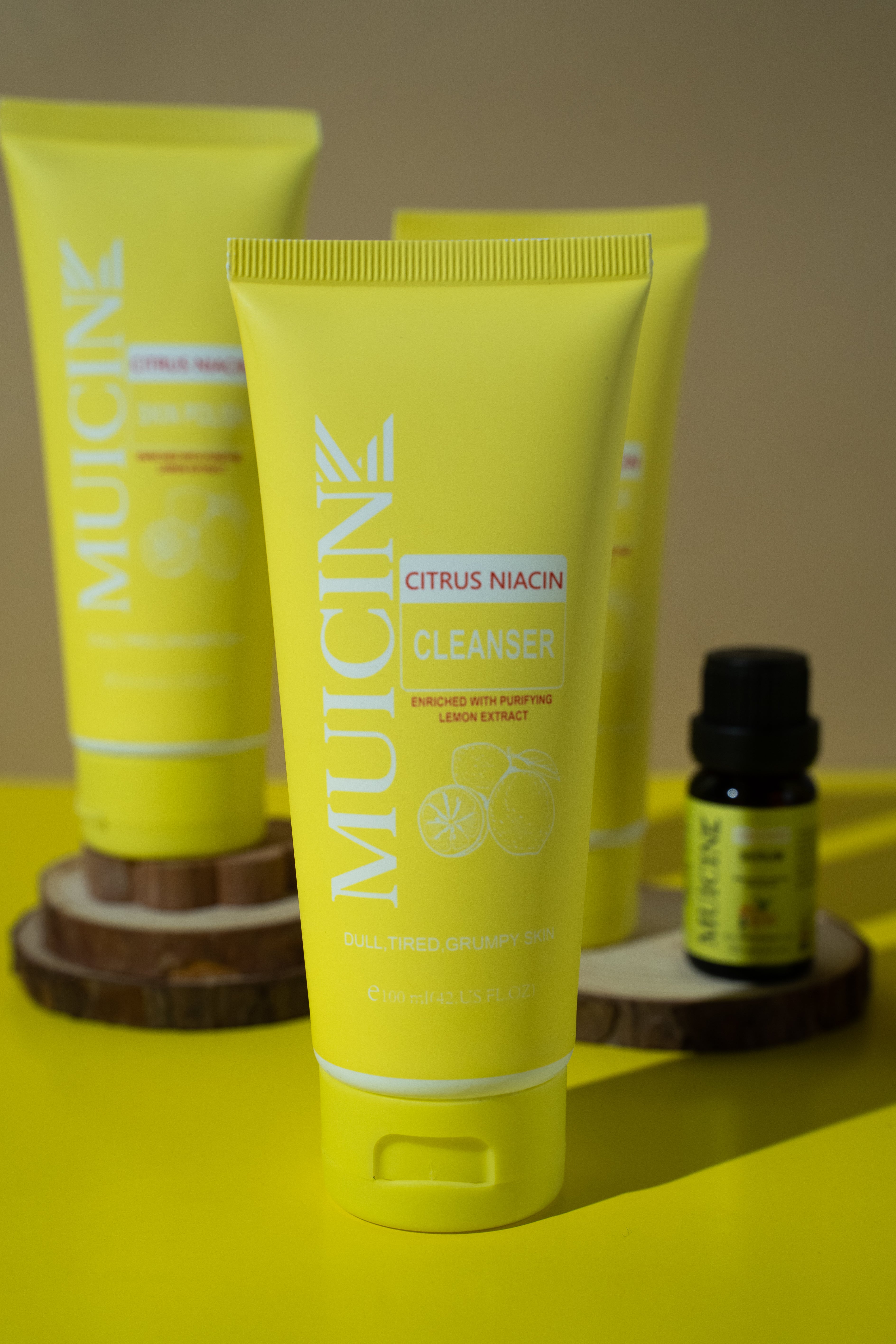 Citron Niacin Glow & Blow Facial Kit - Muicin