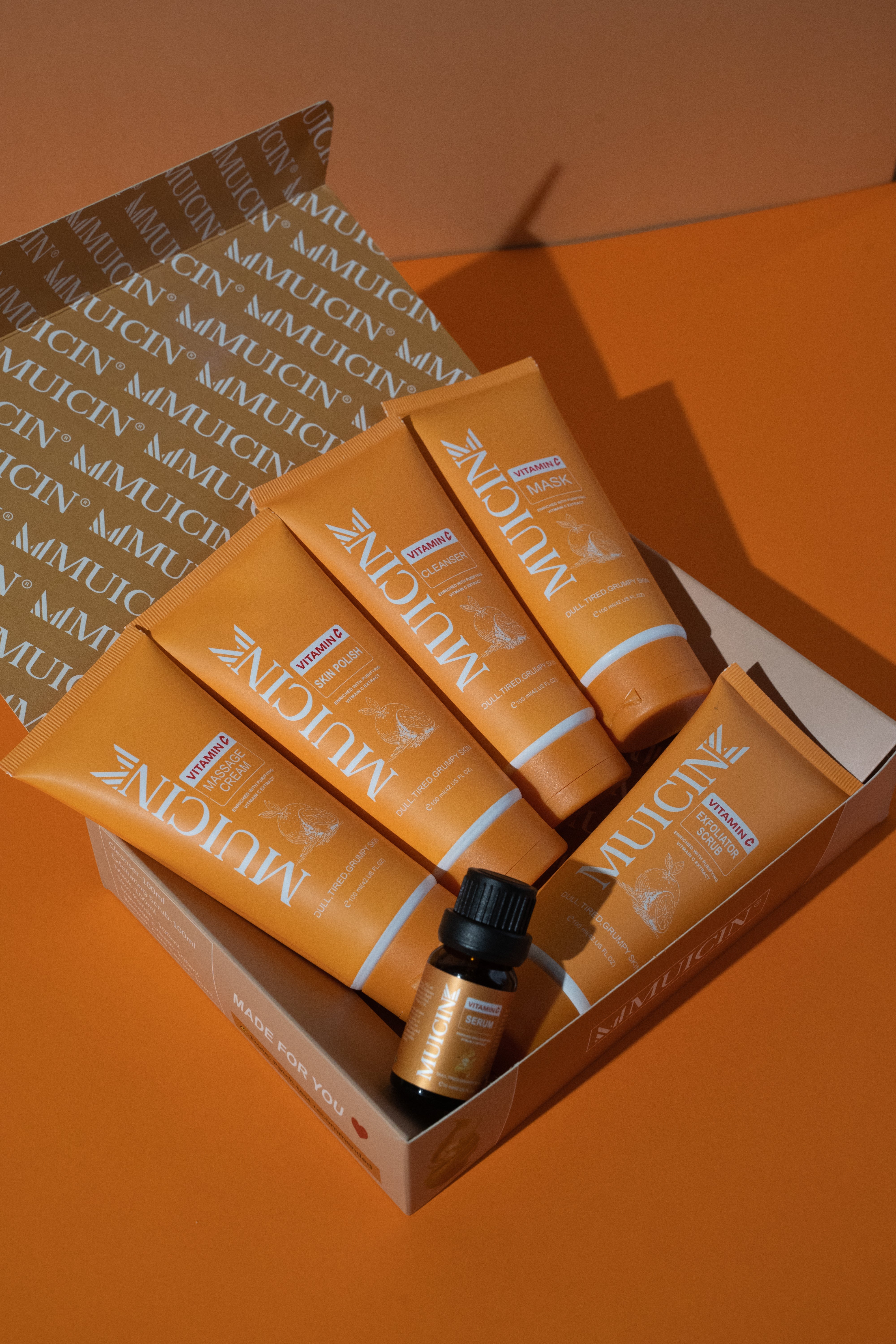 Vitamin C Go & Glow Facial Kit - Muicin