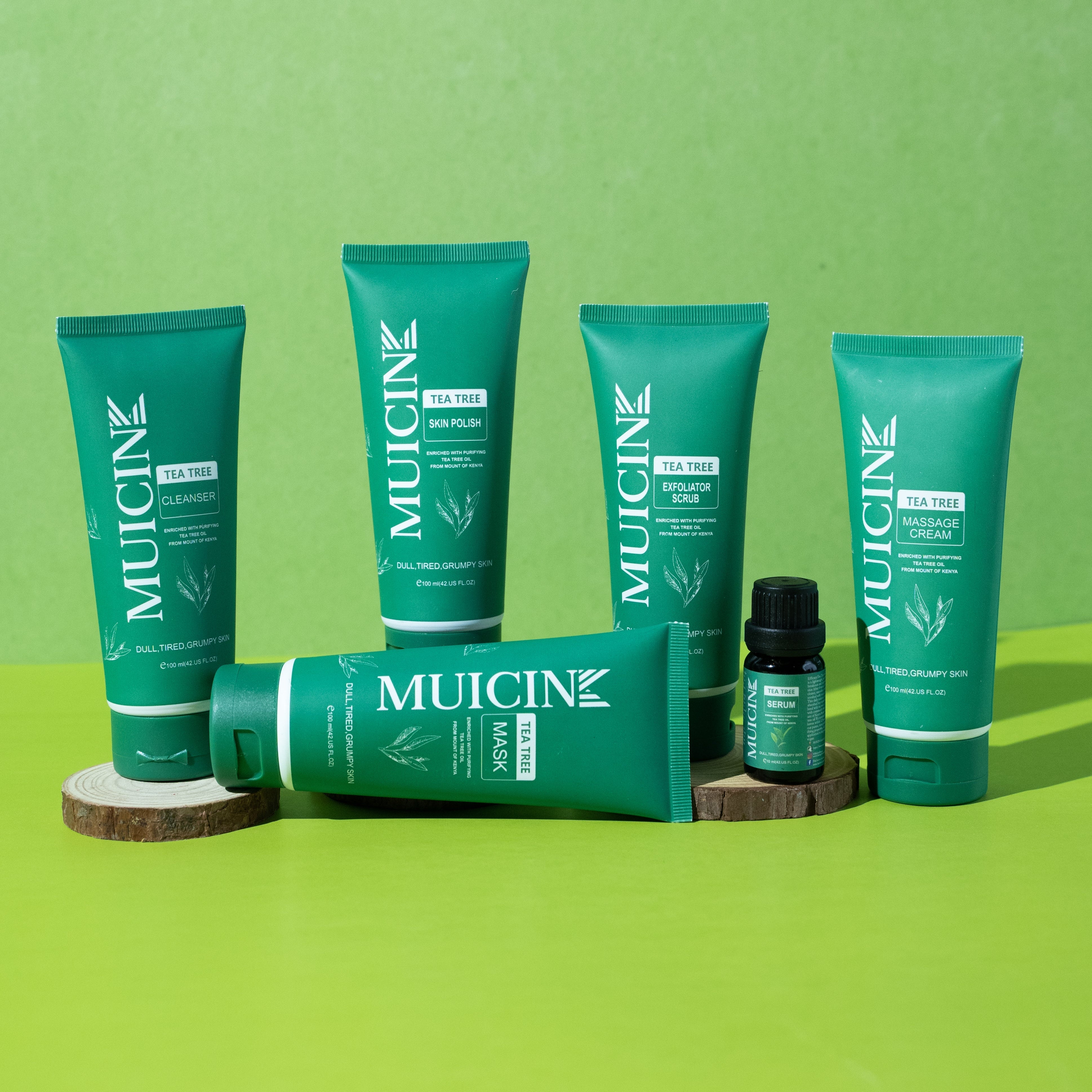Tea Tree Clear & Clean Facial Kit - Muicin