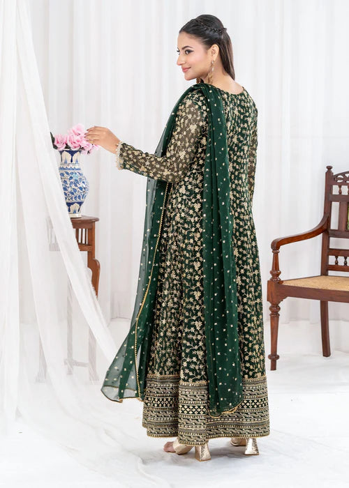 SAWARIYA - BOTTLE GREEN - Ayesha's Closet