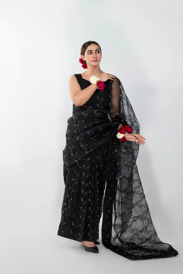 Black Floral - Imran Aftab