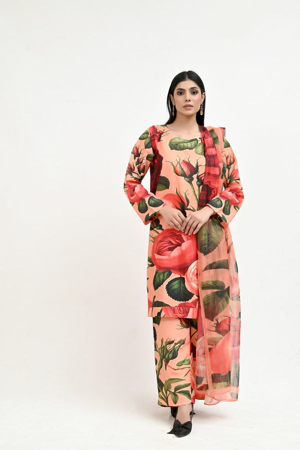 Rose & Leaves  - Imran Aftab