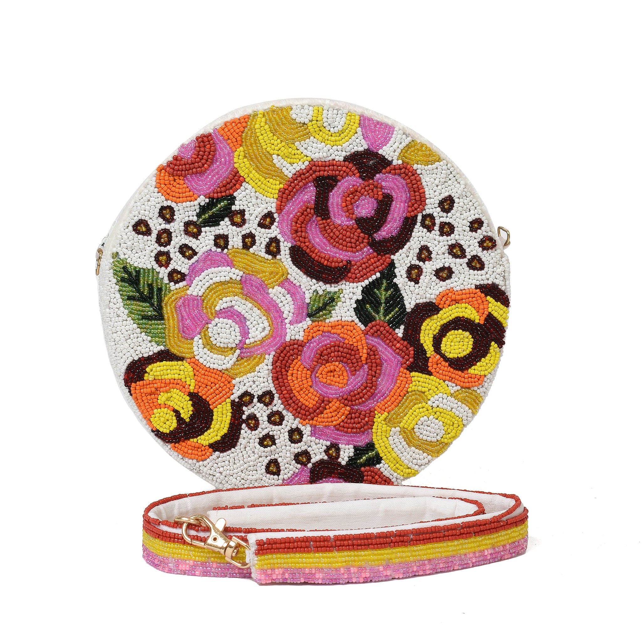 Floral Whirl Bag - Lilaycs