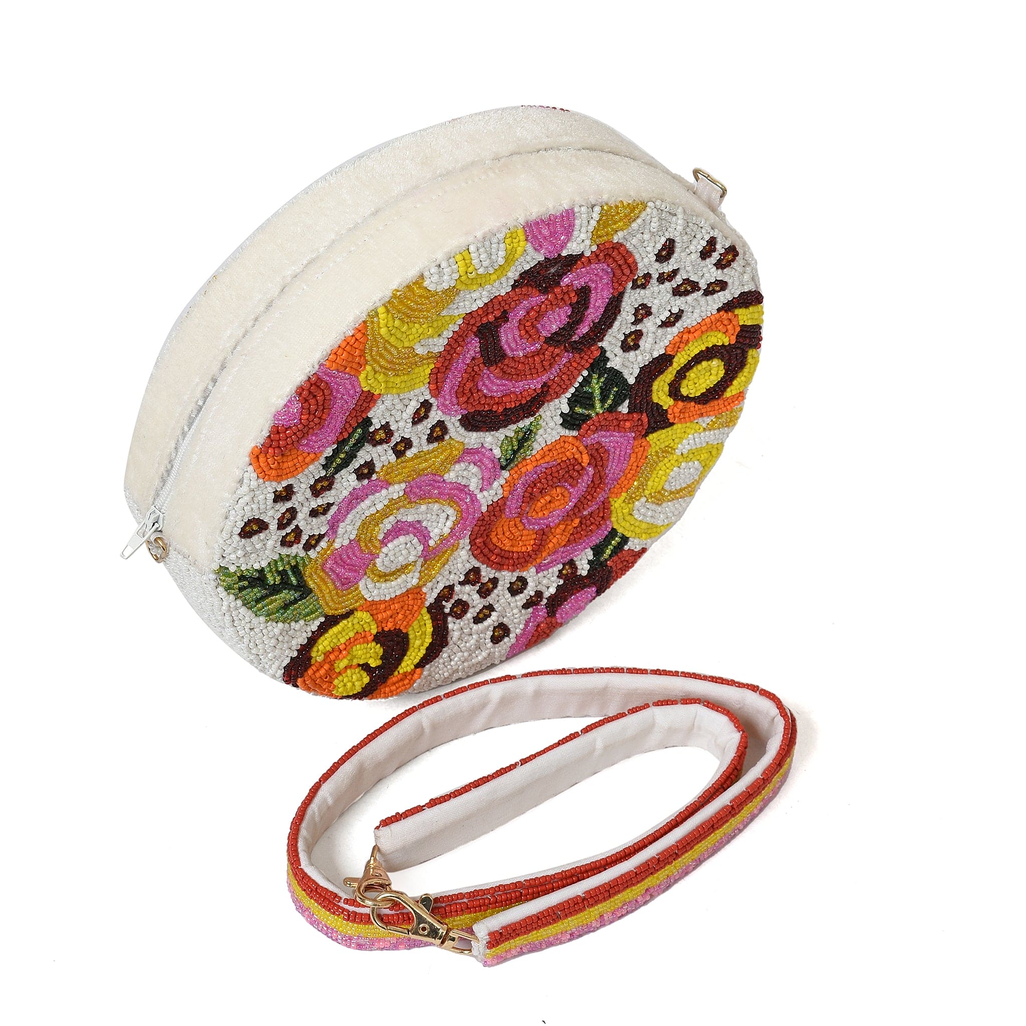 Floral Whirl Bag - Lilaycs