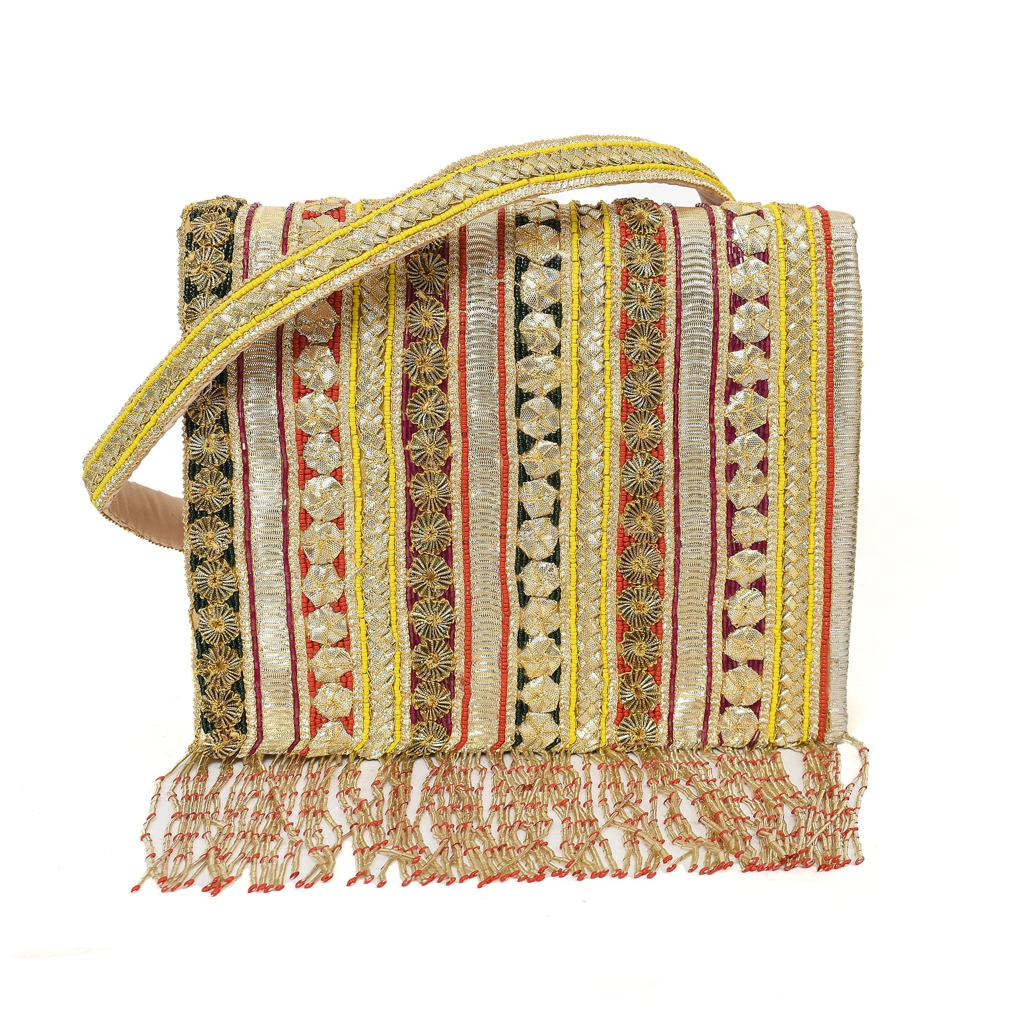 Gota Mehndi Muse Bag - Lilaycs