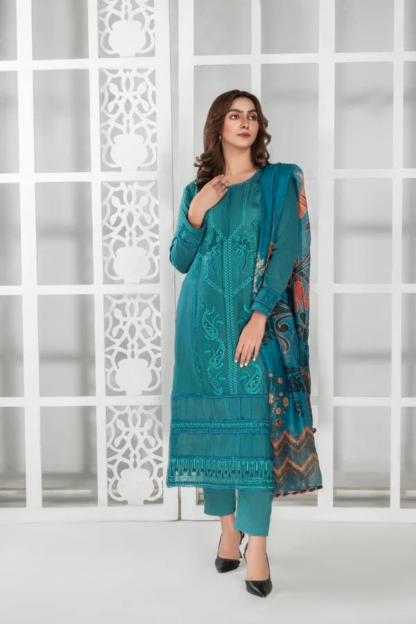 Blue Floral - Imran Aftab