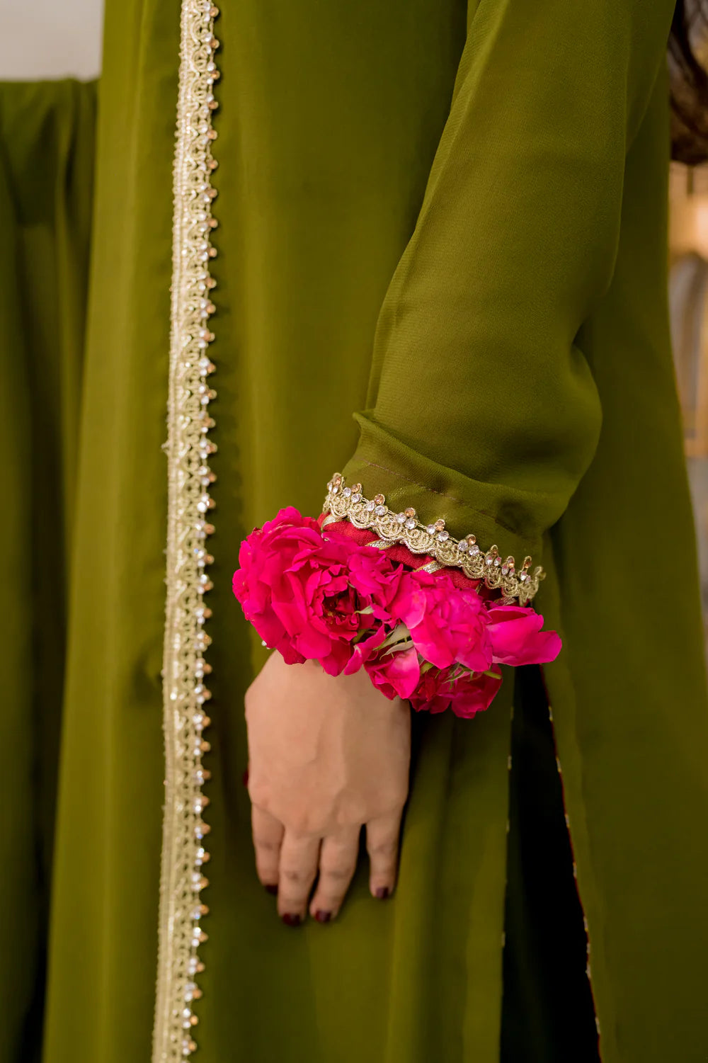 Seaweed Georgette 3 Piece Suit - Shadeforteen