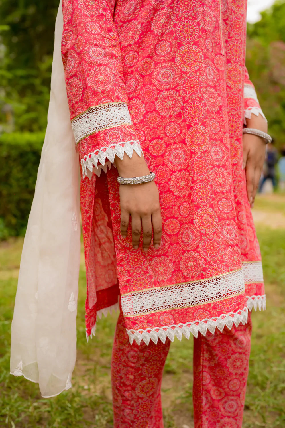 Floral Digital Print 2 Piece Lawn - Shadeforteen