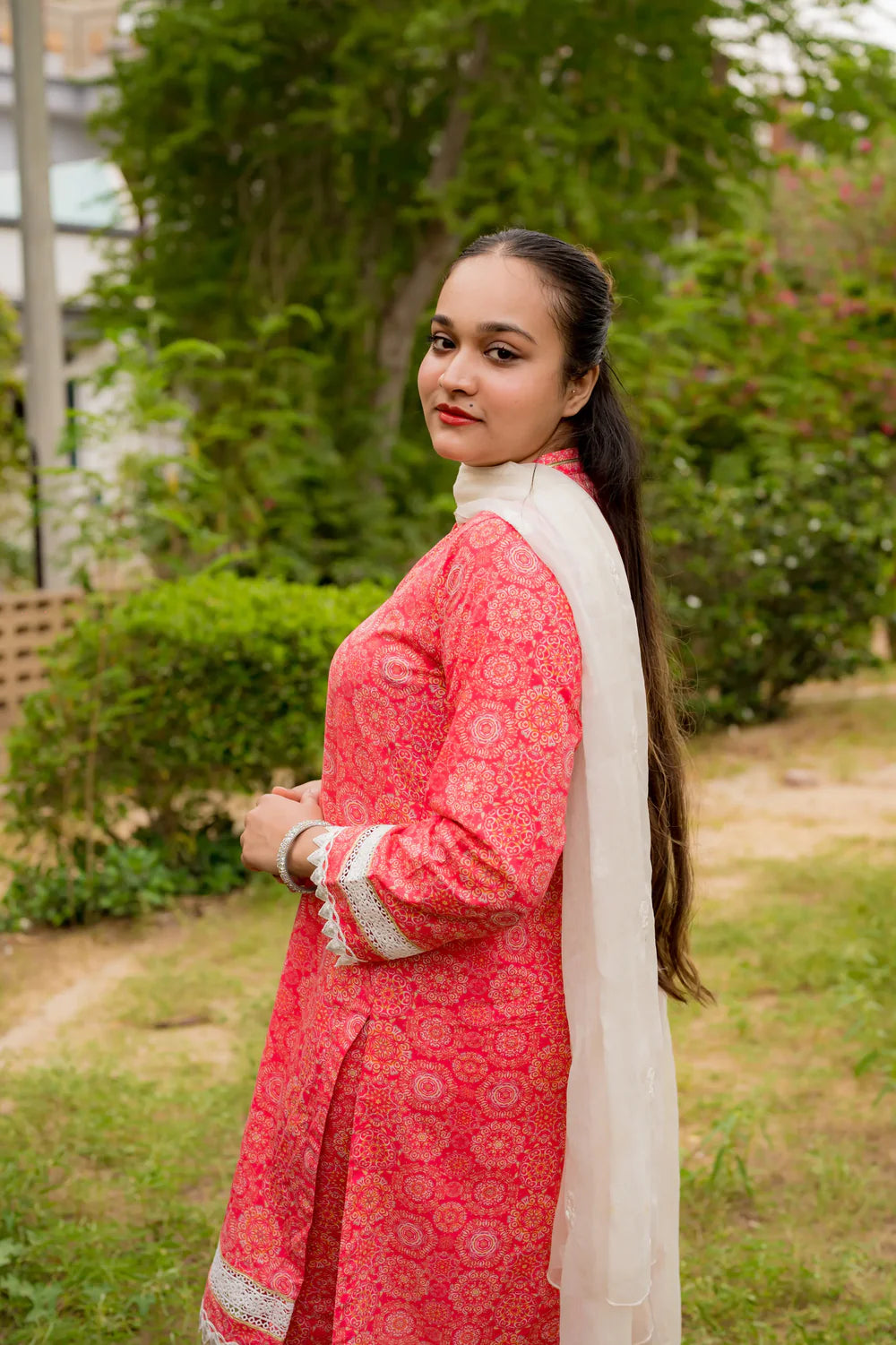 Floral Digital Print 2 Piece Lawn - Shadeforteen