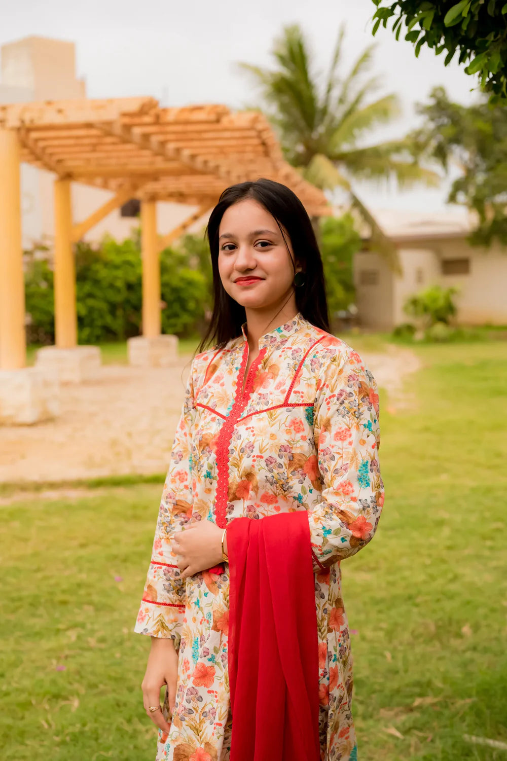 Floral Digital Print 2 Piece Lawn -  Shadeforteen
