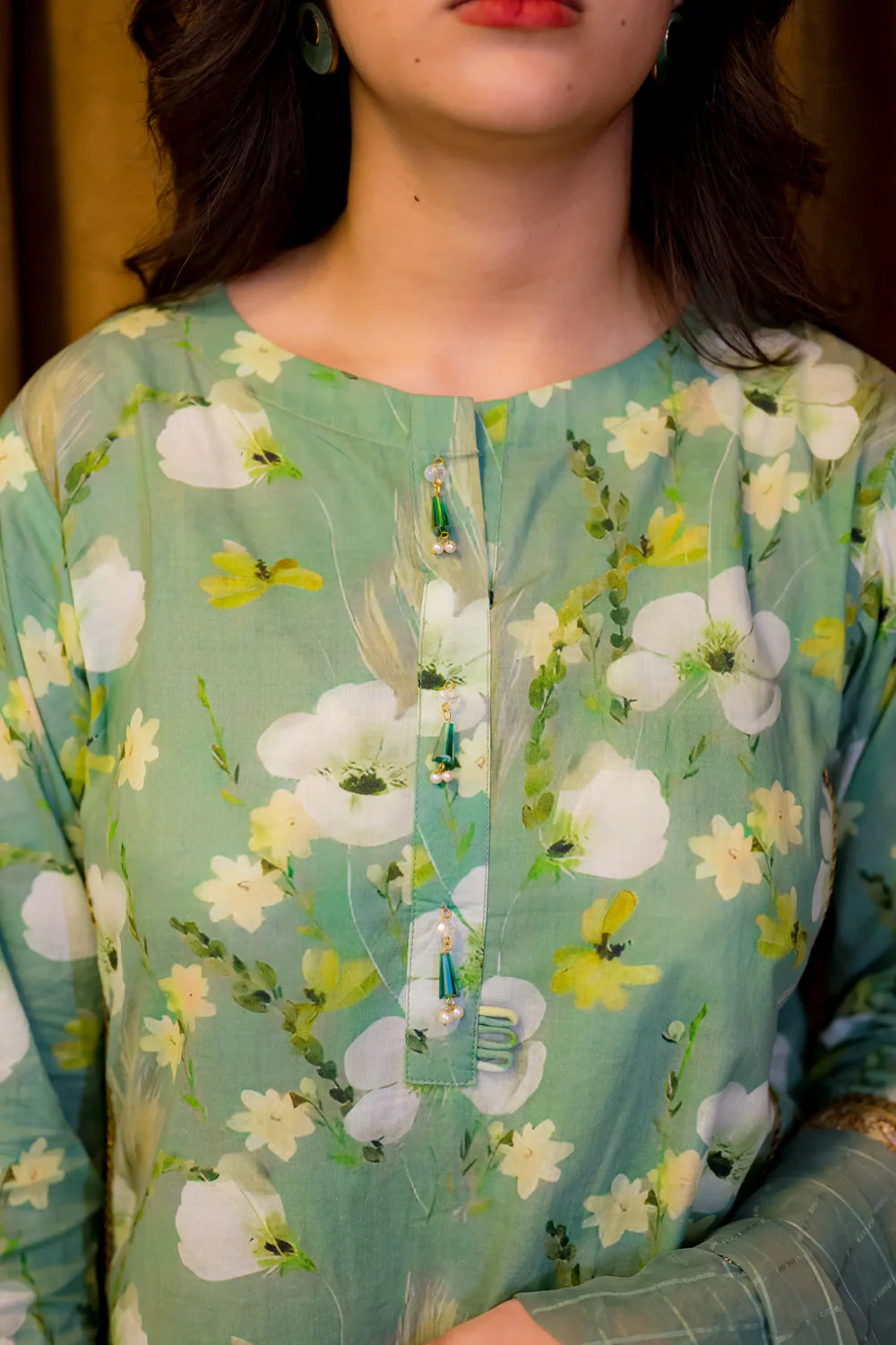 Floral Digital Print 2 Piece Lawn - Shadeforteen