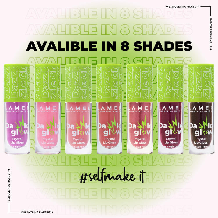LAMEL Dazzle Glow Lip Gloss 402 Soulmate 5ml