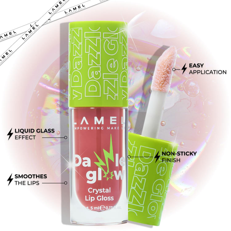 LAMEL Dazzle Glow Lip Gloss 403 Fancy 5ml