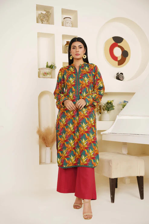 Crimson Flare - Linen - Jaanib