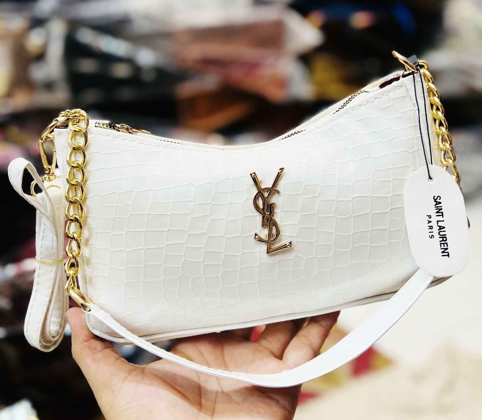 Ysl Crocodile Crossbody - Bellabags