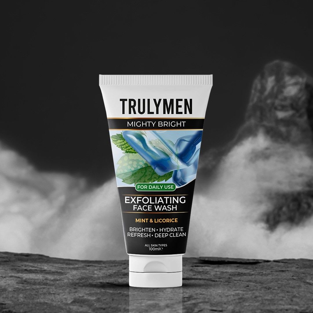 Exfoliating Face Wash - Trulymen - TrulyKomal