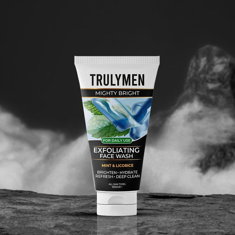 Exfoliating Face Wash - Trulymen - TrulyKomal
