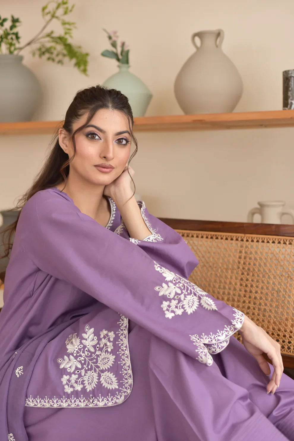 RUMI 3 PC EMBROIDERY - Tawakal Closet