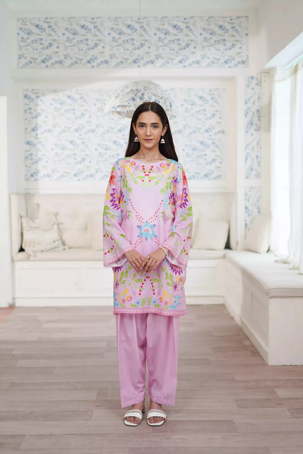 Floral Serenity - Lawn - Eleganza