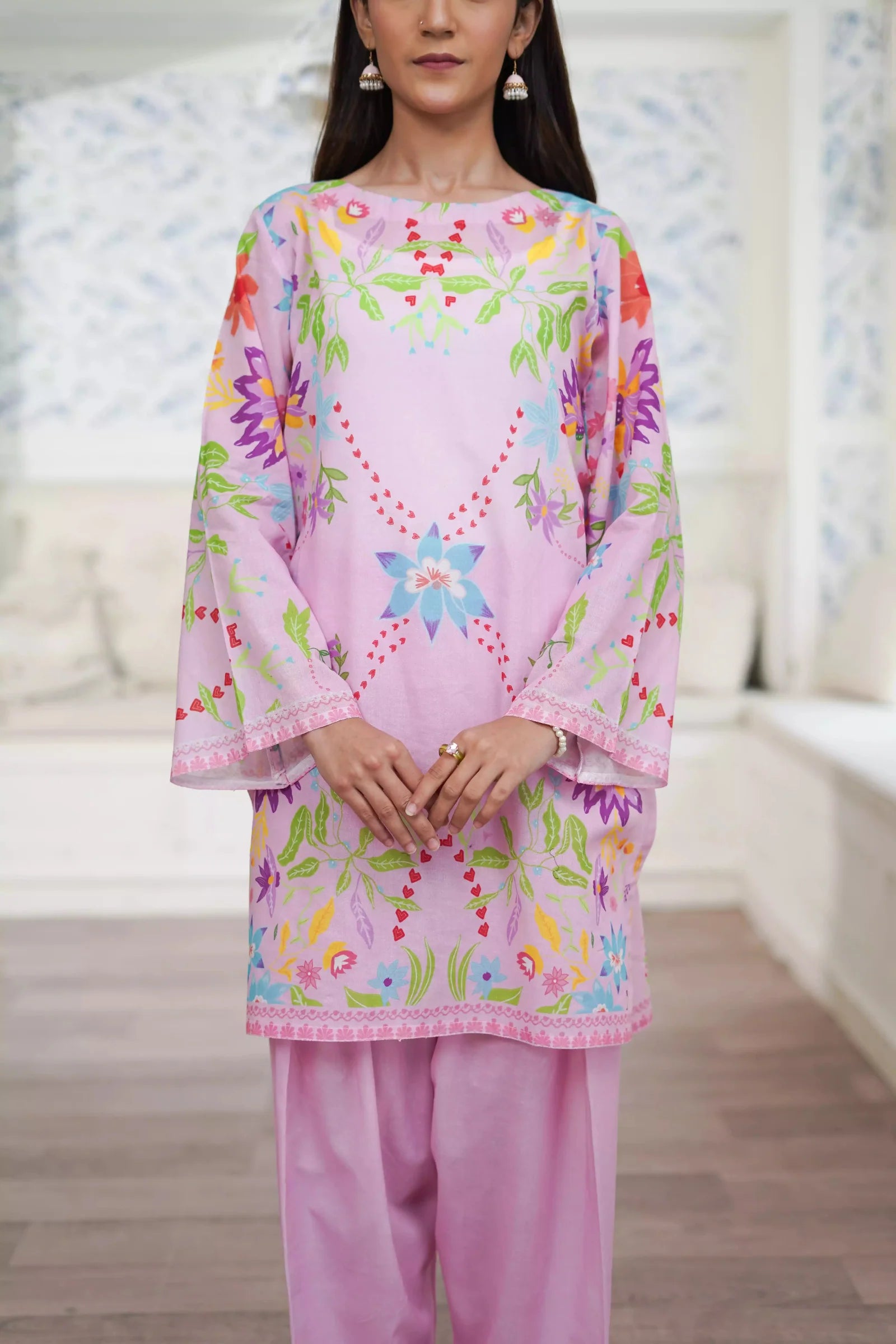 Floral Serenity - Lawn - Eleganza
