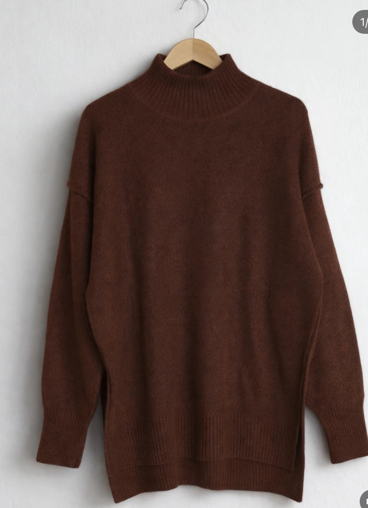 Winter Turtleneck Sweater and Wide Leg Pants - Velora