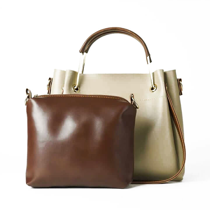 Georgia Beige Handbag - Bag X
