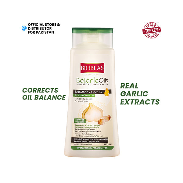 Bioblas - Garlic Shampoo 360Ml