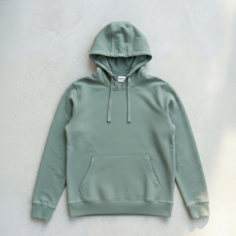 Cotton Fleece Pull Over Hoodie 1 Piece