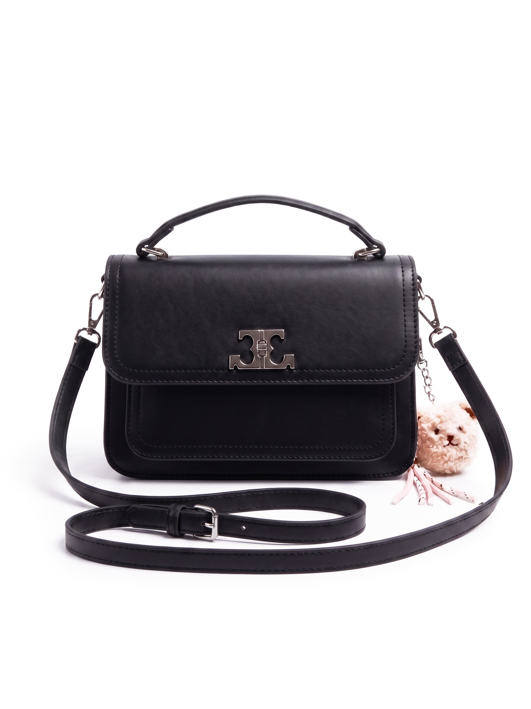 Leads Black Handbag - Bag X