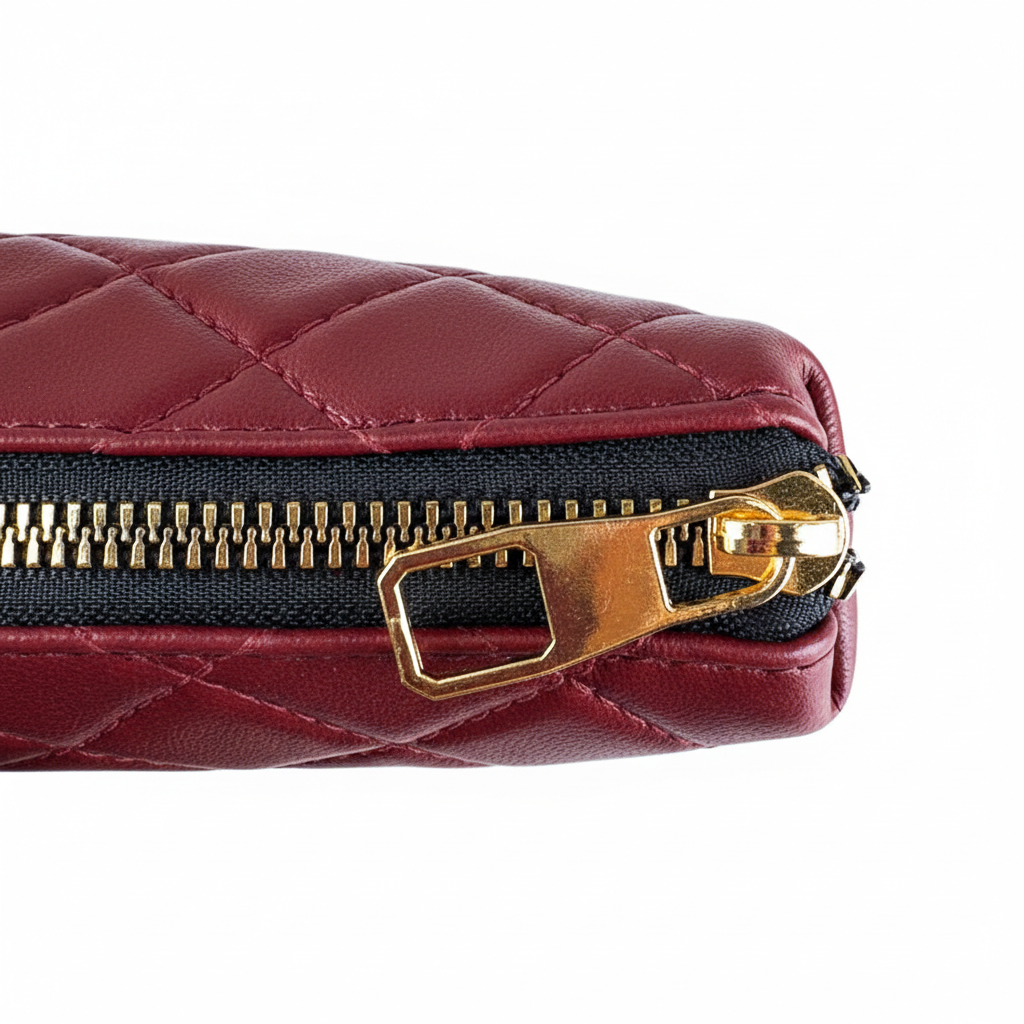 Fizz Makeup Pouch Maroon Handbag - Bag X