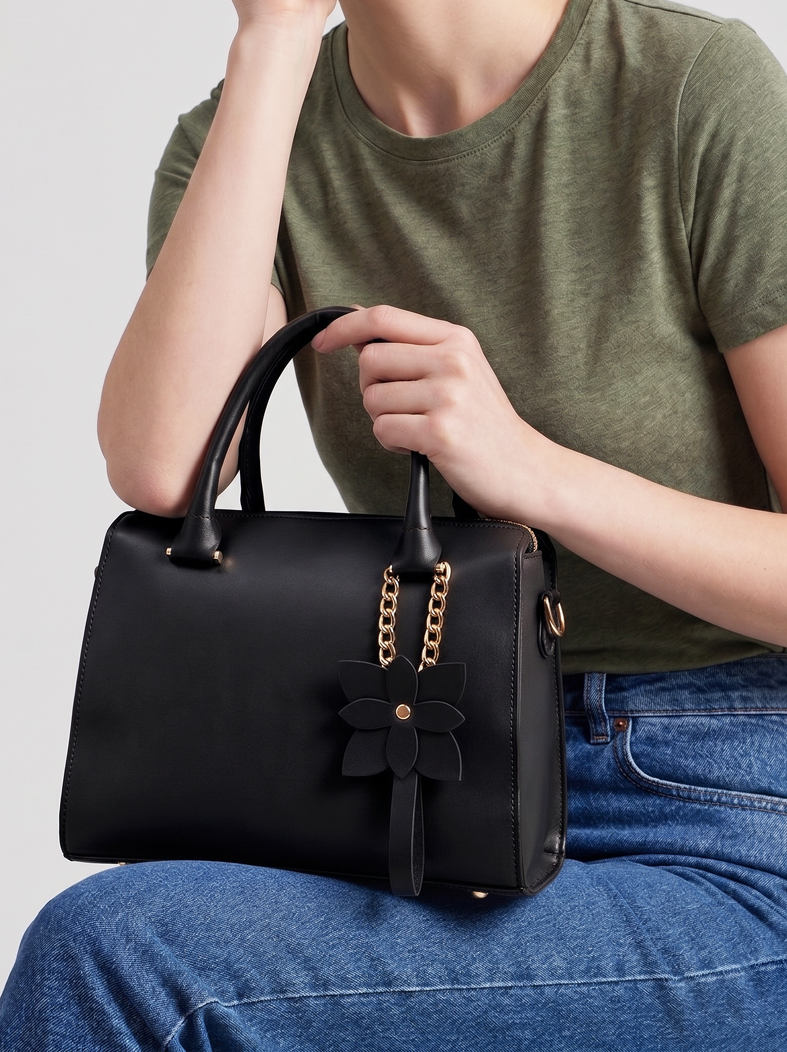 Fila Black Handbag - Bag X